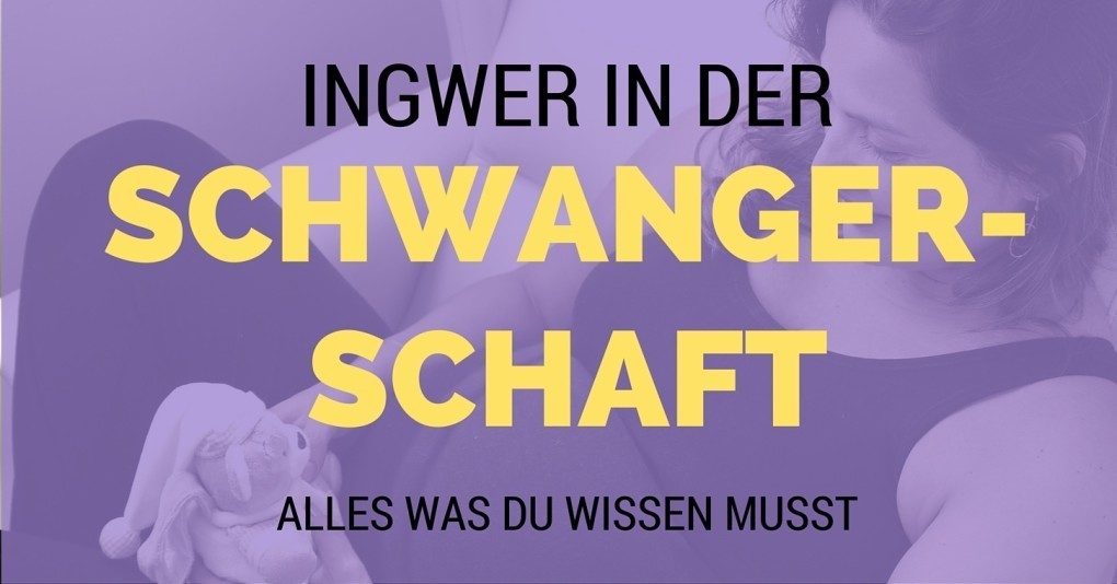 Ingwer Schwangerschaft Alles was du über den Gebrauch von Ingwer in der Schwangerschaft wissen musst